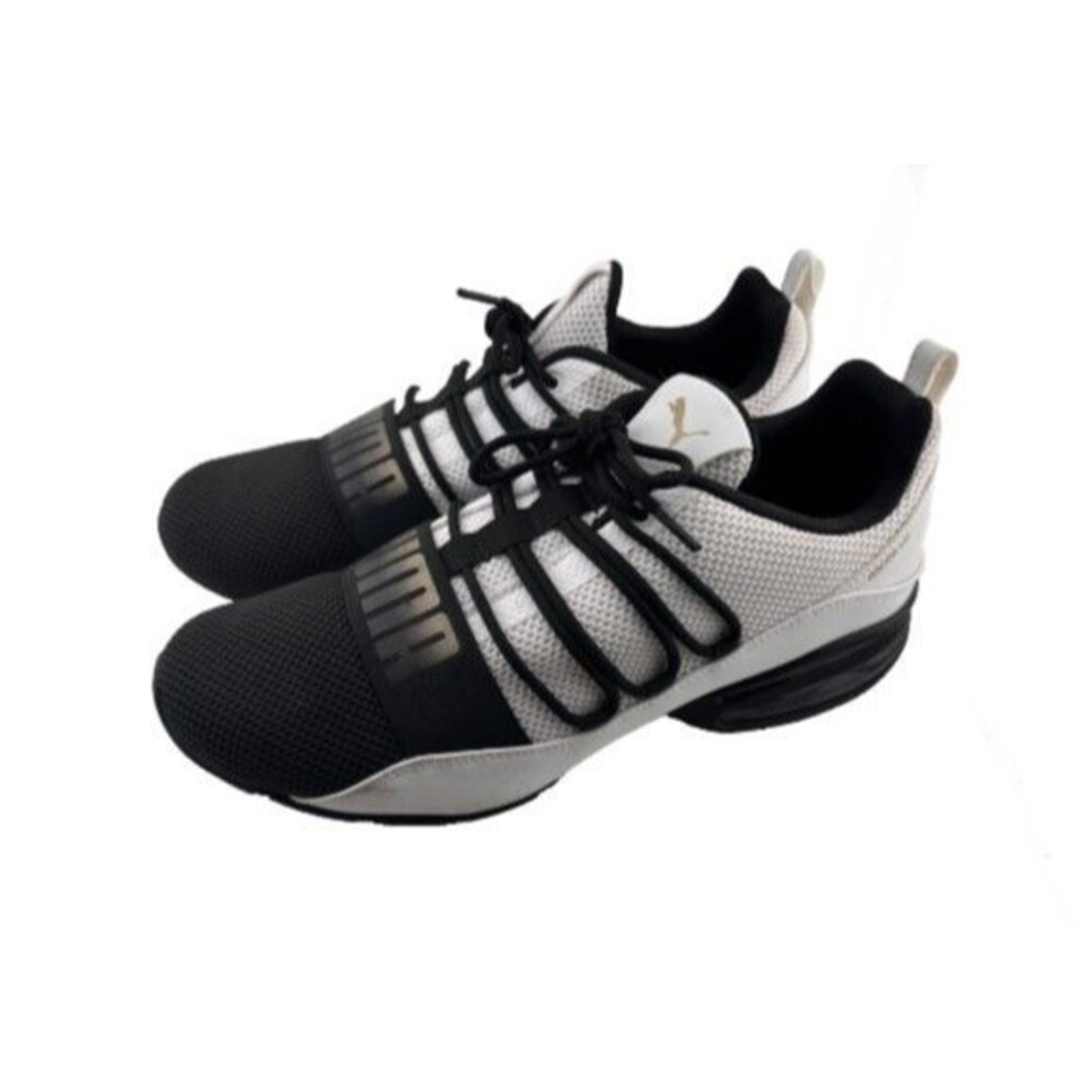 Puma Axelion LS Men’s Size 12 Black White Training Running Shoes 195471-01